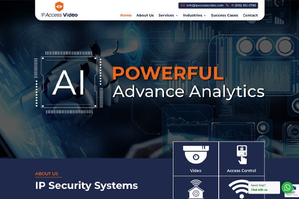 Diseño web IP Acces Video
